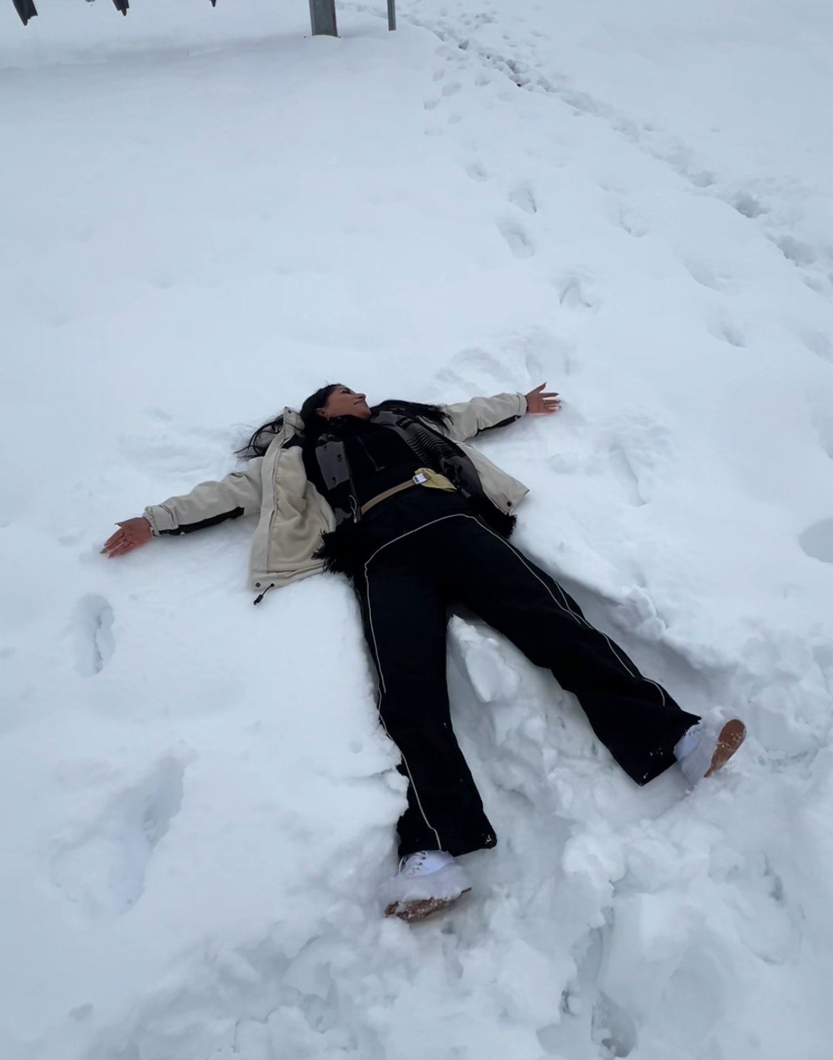 Nieve en las montañas